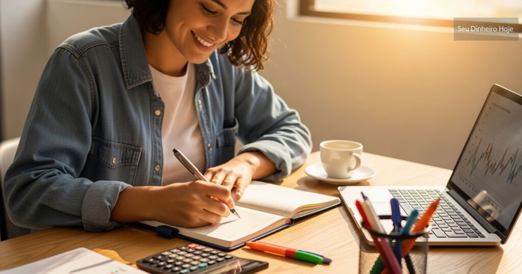 Transforme Sua Vida Financeira: Use um Caderno de Controle financeiro